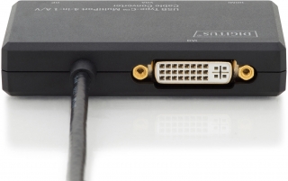 Digitus USB 3.0 Type-C to VGA HDMI DVI DisplayPort Dönüştürücü