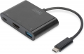 Digitus USB Type-C to HDMI USB-A USB-C resim