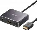 Ugreen 40281 HDMI to HDMI Optik ve 3.5mm resim