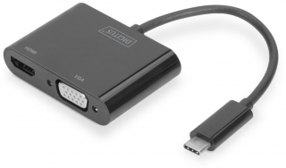 Digitus USB Type-C to HDMI VGA Dönüştürücü