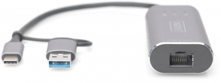 Digitus DN-3028 USB Type-C to Gigabit Ethernet Dönüştürücü