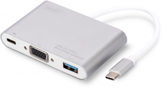 Digitus USB Type-C to VGA USB-A USB-C Dönüştürücü