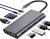 Codegen USB-C to USB 3.0 RJ45 VGA HDMI PD TF SD AUX Dönüştürücü