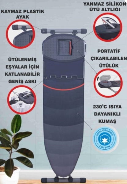 Devecioğlu Ultraboard 151 Ütü Masası