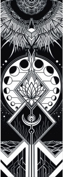 Roru Concept Moon Tattoo Spor Matı