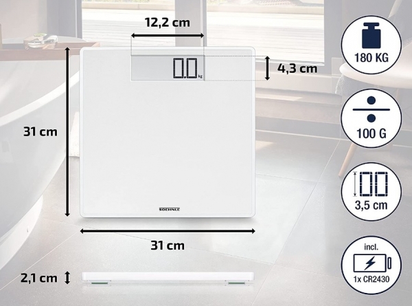 Soehnle 63856 Dijital Banyo Tartısı
