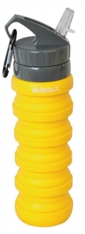 Nurgaz Silikon Katlanabilir Matara