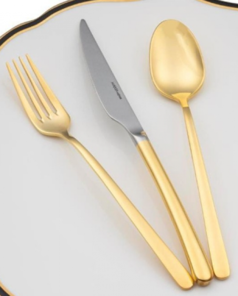 Mikasa Moor Trendy Gold 90 Parça Çatal Kaşık Bıçak Takımı