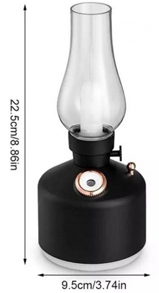 AteşTech 280 ml Led Işıklı Gece Lambası Hava Nemlendirici