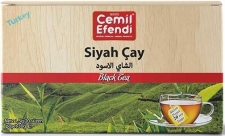 Cemilefendi Siyah Çay Bardak Poşet 20 Adet resim