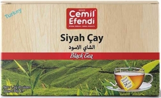 Cemilefendi Siyah Çay Bardak Poşet 20 Adet