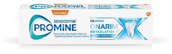 Sensodyne Promine Diş Minesi Onarım+ Beyazlatıcı 75 ml