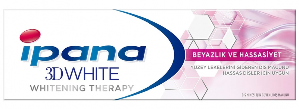 İpana 3D White Whitening Therapy Beyazlık ve Hassasiyet 75 ml