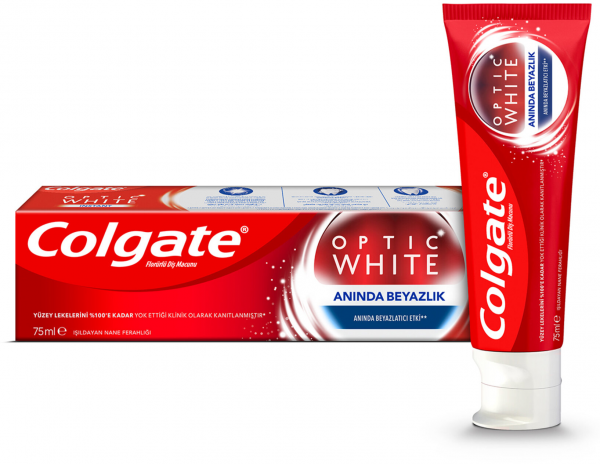 Colgate Optic White Anında Beyazlık 75 ml