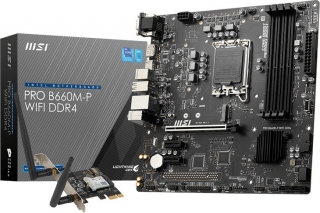MSI Pro B660M-P WiFi DDR4 LGA 1700 Soket Anakart