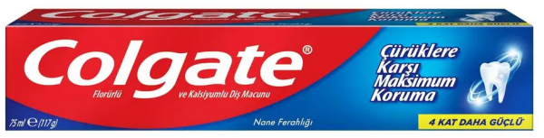 Colgate Çürüklere Karşı Maksimum Koruma 75 ml