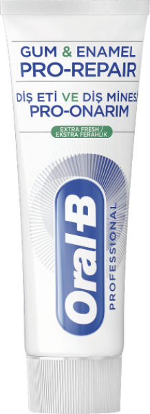 Oral-B Professional Ekstra Ferahlık Diş Eti Ve Diş Minesi Pro-Onarım 75 ml