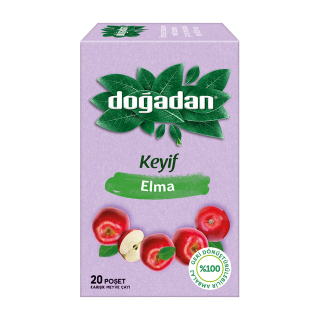 Doğadan Keyif Elmalı Bardak Poşet Çay 20 Adet