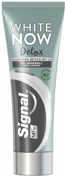 Signal White Now Detox Kil Minerali & Aktif Karbon 75 ml