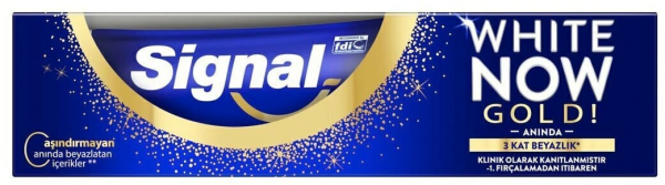 Signal White Now Gold 75 ml