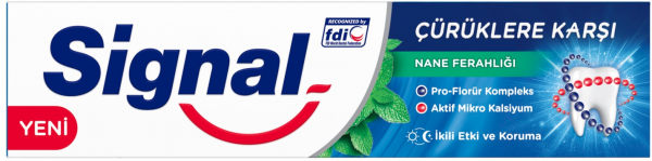 Signal Çürüklere Karşı Nane Ferahlığı 100 ml