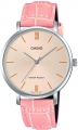 Casio LTP-VT01L-4BUDF Deri / Pembe Kol Saati