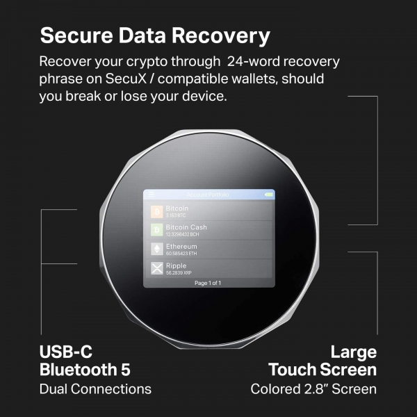 SecuX V20 Soğuk Cüzdan
