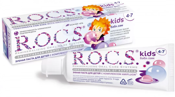 R.O.C.S. Kids Balonlu Sakız 35 ml