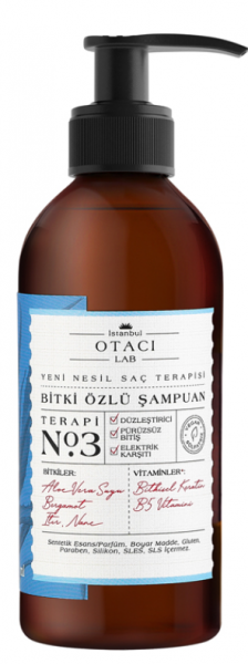 Otacı No: 3 Bitki Özlü Terapi 250 ml Şampuan