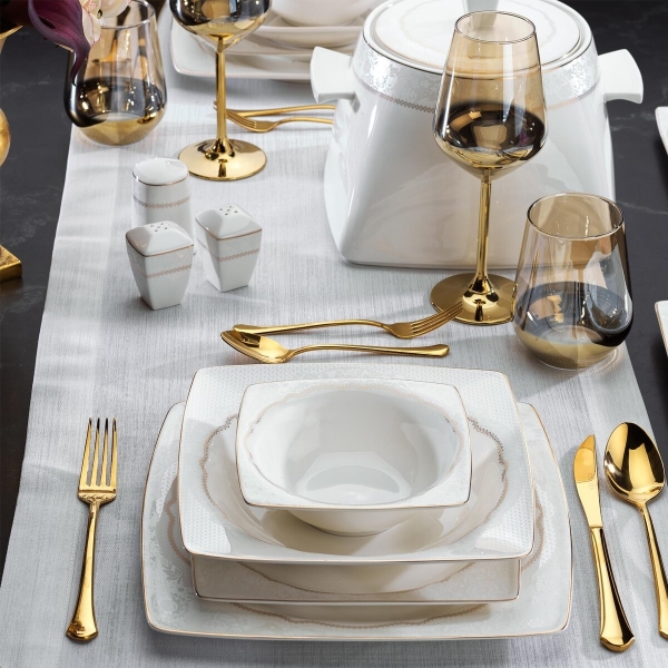 Schafer Platz ALT08 60 Parça Yemek Takımı