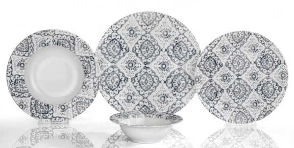 Schafer Posy GRI03 24 Parça Yemek Takımı