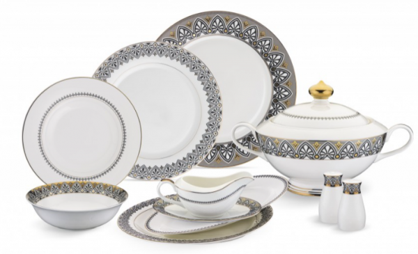 Porio Arezzo PYT-515 74 Parça Yemek Takımı