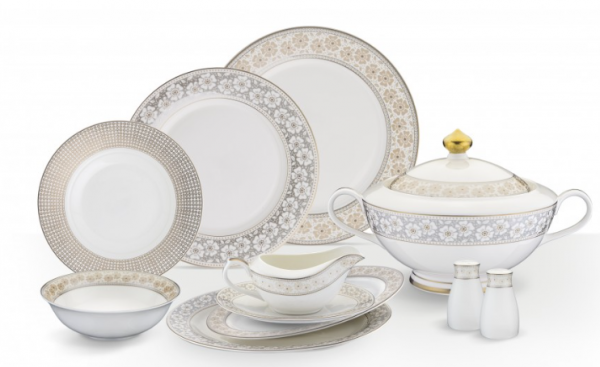 Porio Empoli PYT-514 74 Parça Yemek Takımı