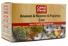 Cemilefendi Anason Rezene Papatya Bardak Poşet Bitki Çayı 20 Adet resim