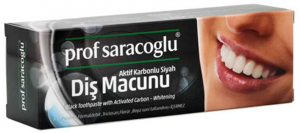 Prof Saracoglu Aktif Karbonlu 75 ml