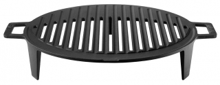 Lava Döküm Mangal Izgarası Silikon Kulplu 37 cm