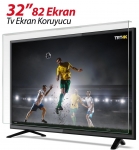 Notvex 32 inç Uyumlu TV Ekran Koruyucu resim