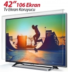 Notvex 42 inç Uyumlu TV Ekran Koruyucu resim