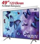 Notvex 49 inç Uyumlu TV Ekran Koruyucu resim