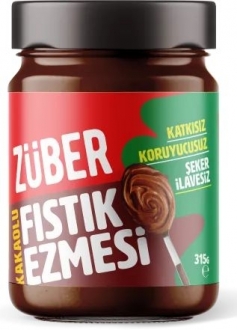 Züber  Kakaolu  Fıstık Ezmesi 315 g