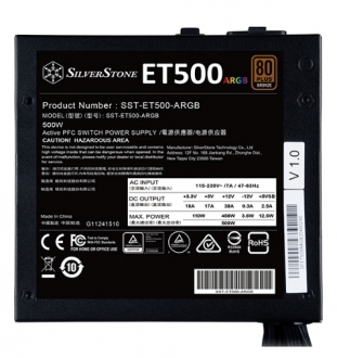 SilverStone ET500-ARGB 500W