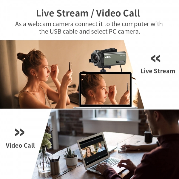 Ordro AX60 Video Kamera