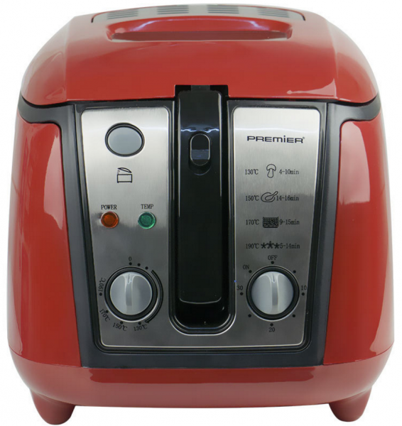 Premier Keyvani PDF 5615 Fritöz (Kırmızı)