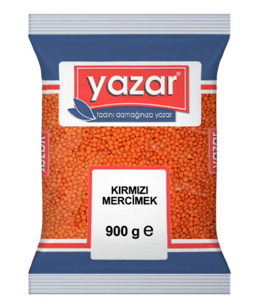 Yazar Kırmızı Mercimek 900 gr