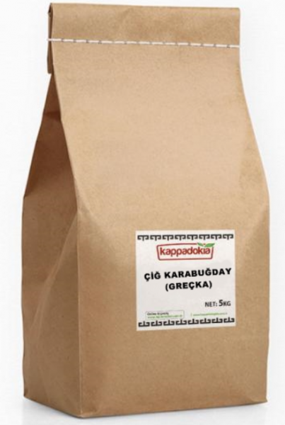 Kappadokia Çiğ Karabuğday Greçka 5 kg