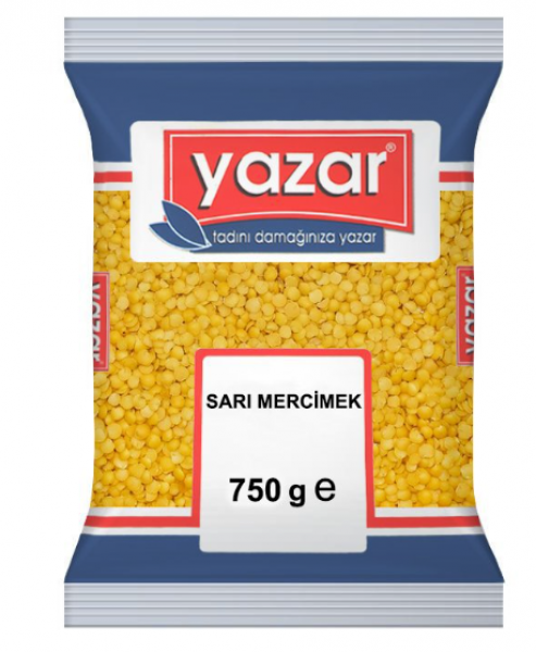 Yazar Sarı Mercimek 750 gr