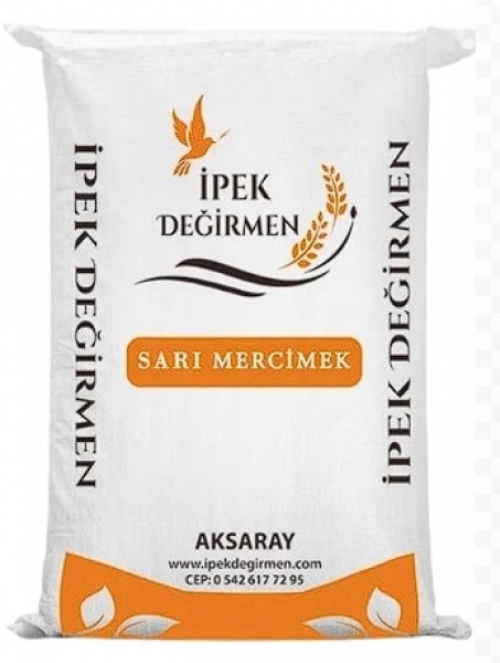 İpek Değirmen Yerli Sarı Mercimek 10 kg