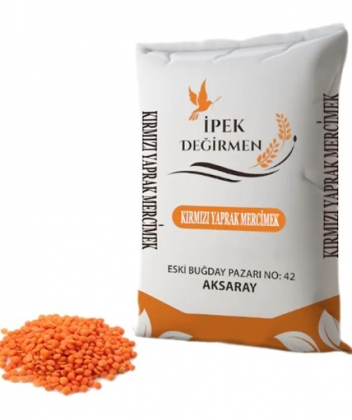 İpek Değirmen Kırmızı Yaprak Mercimek 10 kg