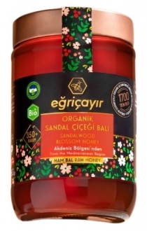 Eğriçayır Organik Sandal Çiçeği Balı 850 gr