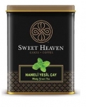 Sweet Heaven Naneli Yeşil Çay Metal Kutu 200 gr resim